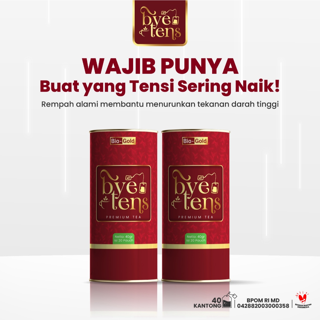 

Teh Cekup Bye Tens Minuman Instan Obat Darah Tinggi Kolesterol Asam Urat Kebas