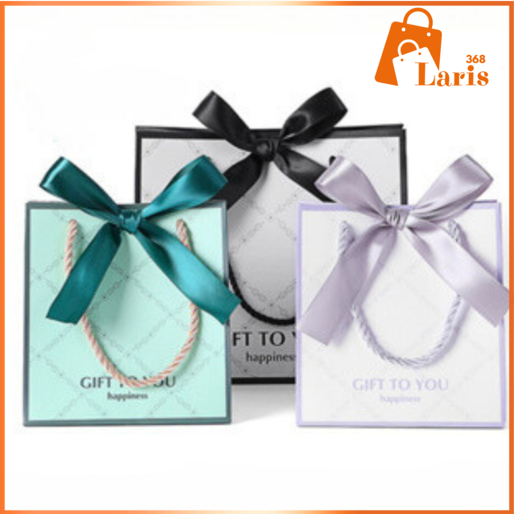 

Laris368 Paper Bag Paperbag Cantik Kantong Karton Korea Premium Tebal Packaging Tas Bungkusan Hadiah Kado Gift To You