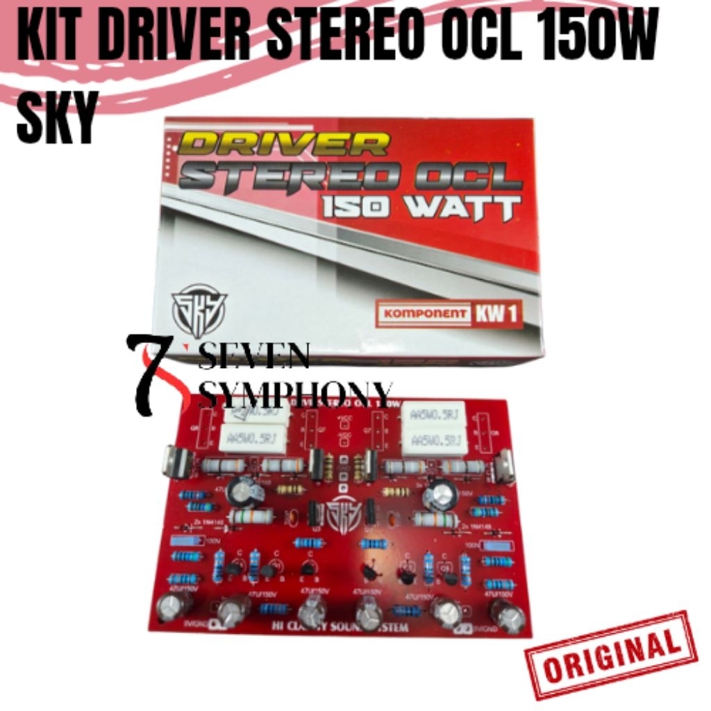 KIT DRIVER STEREO OCL 150WATT SKY