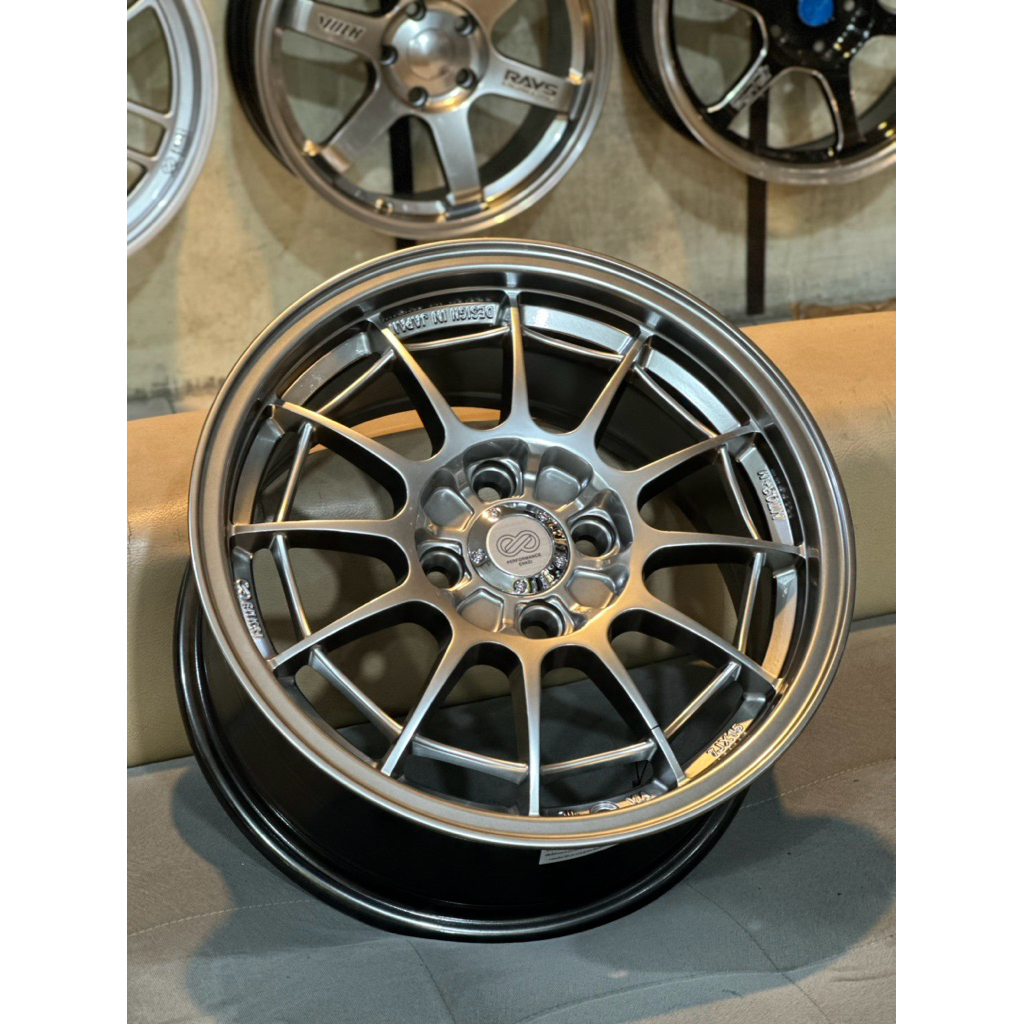 Velg Enkei Spider R15 Kondisi Baru Pcd 4x100
