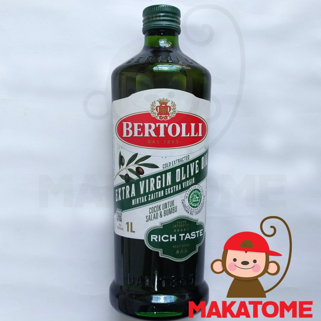 

Bertolli Extra Virgin olive oil 1lt 1000ml EVOO 1 Liter 1L from Italy import original 100% minyak zaitun cold pressed bertoli 1000 ml diet sehat