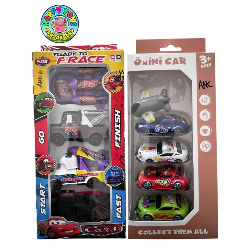 Mainan Anak Mobil-mobilan mini set Cars Avengers