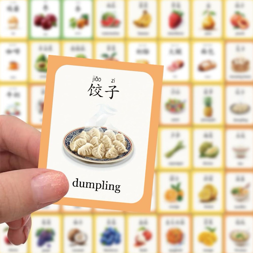 

Stiker Edukasi Anak – Belajar Pinyin, Mandarin & Bahasa Inggris, Tema Buah & Sayur Kartun