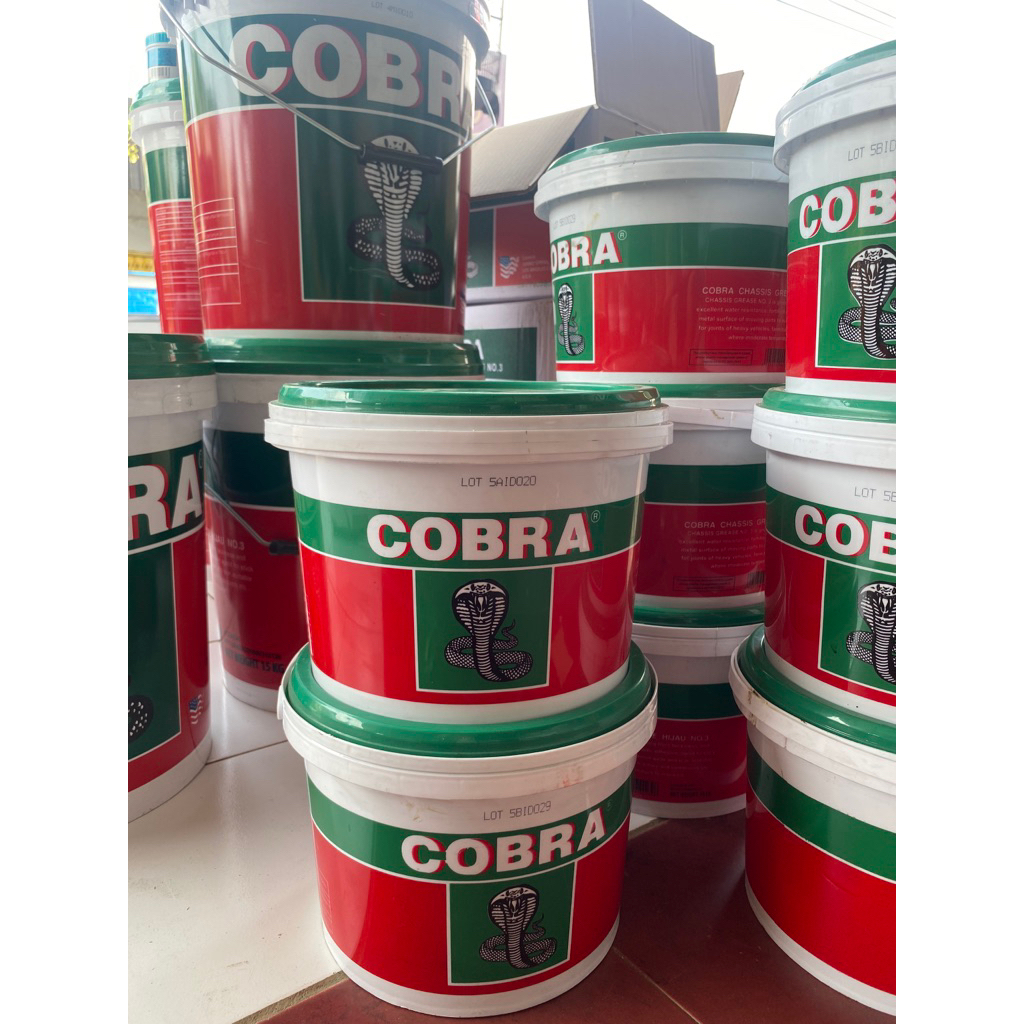 Stempet Grease Gemuk Cobra Hijau 5KG