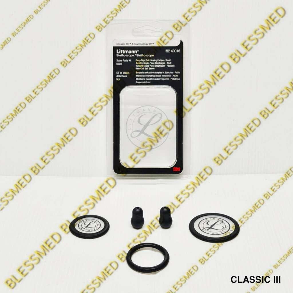 Set Membran dan Ring Stetoskop untuk Classic III Cardiology IV - Termasuk Eartip