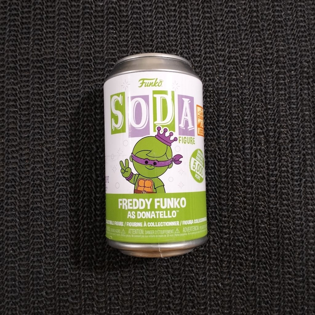 Funko Pop Soda: Freddy Funko As Donatello (5000 Pcs) (2023 Camp Fundays)