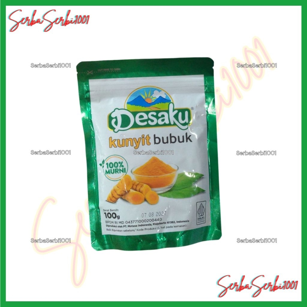 

KUNYIT BUBUK 100 GRAM | KUNYIT BUBUK DESAKU