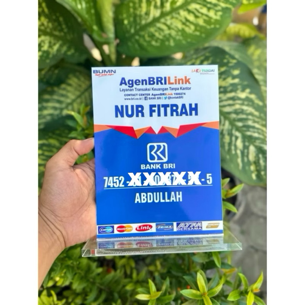 

PAPAN AKRILIK MEJA REKENING BISA RUBAH / CUSTOM UKURAN 20x15