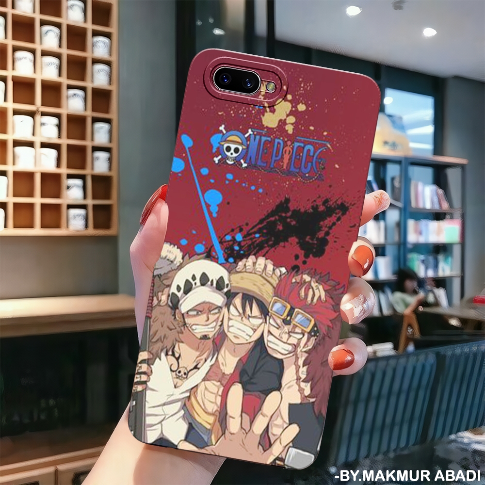 Softcase Oppo A3S - Realme C1 - Oppo A1K - Realme C2 - Cassing Handphone Karakter - Case Hp Motif On