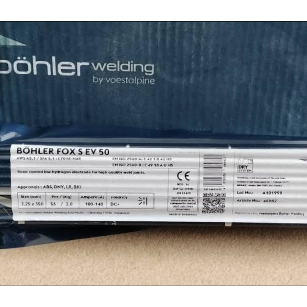 kawat las Bohler 3.2 , 7018