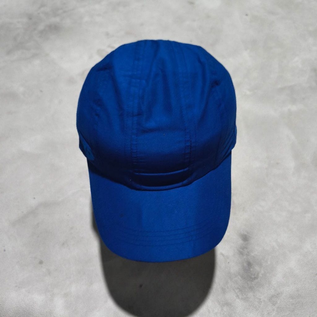 Topi outdoor hiking gunung marmot biru