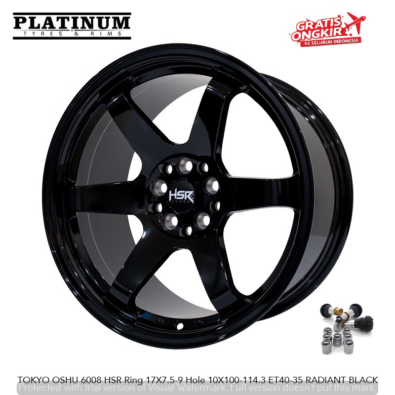 VELG MOBIL INNOVA RUSH TOYOTA ALTIS SUZUKI ERTIGA HSR TOKYO RING 17 LOBANG 5