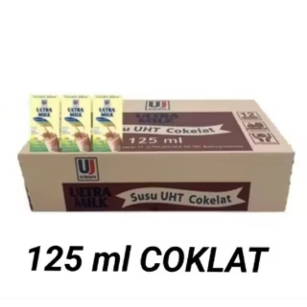

1 dus susu ultra milk 125 ml isi 40 pcs