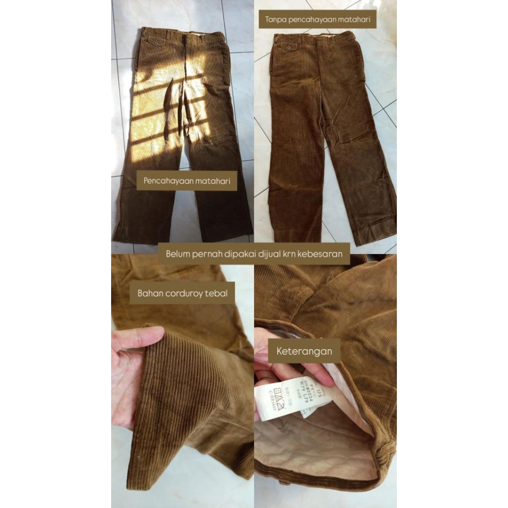 CELANA JEANS CORDUROY