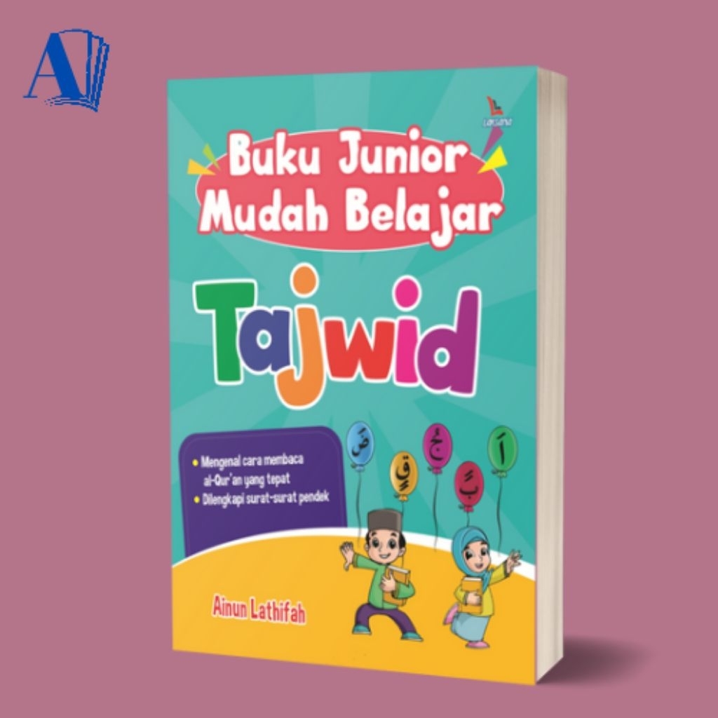 Buku Junior Mudah Belajar Tajwid - Buku Belajar Tajwid - Buku Tajwid Anak