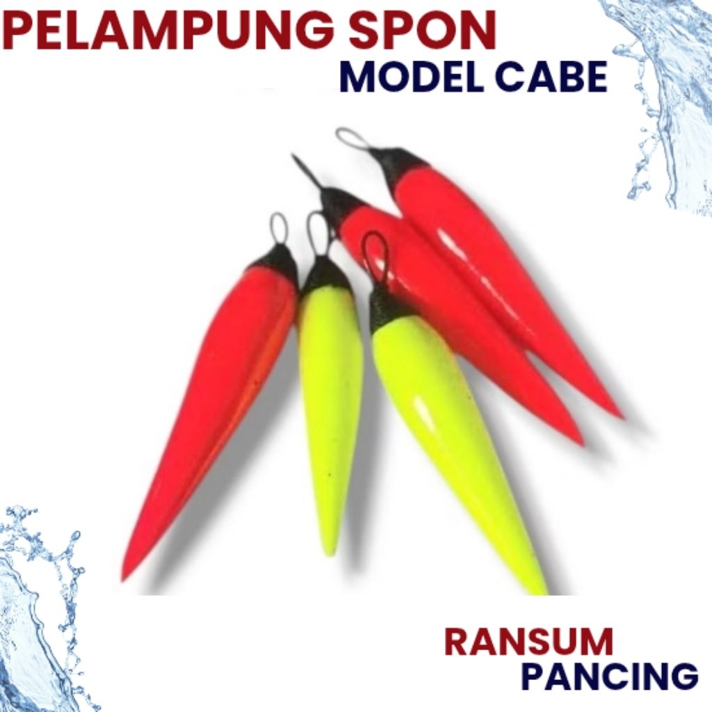 Pelampung Pancing Mode Cabe / Kumbul Ikan Mas Mujair Nila