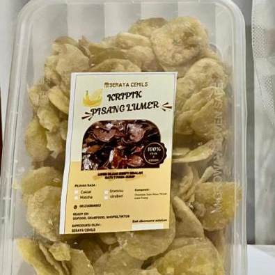 

kripik pisang lumer tiramisu