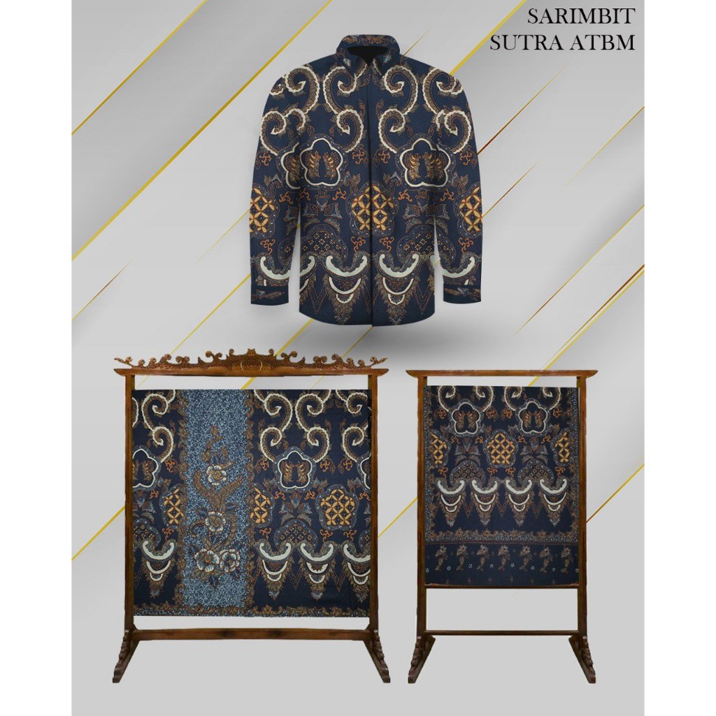 Kain Batik Tulis Sarimbit Sutra  Tanmalaka263