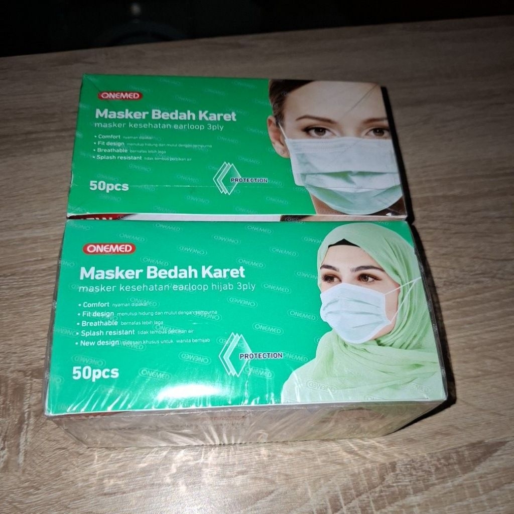 ONEMED Masker Bedah Karet