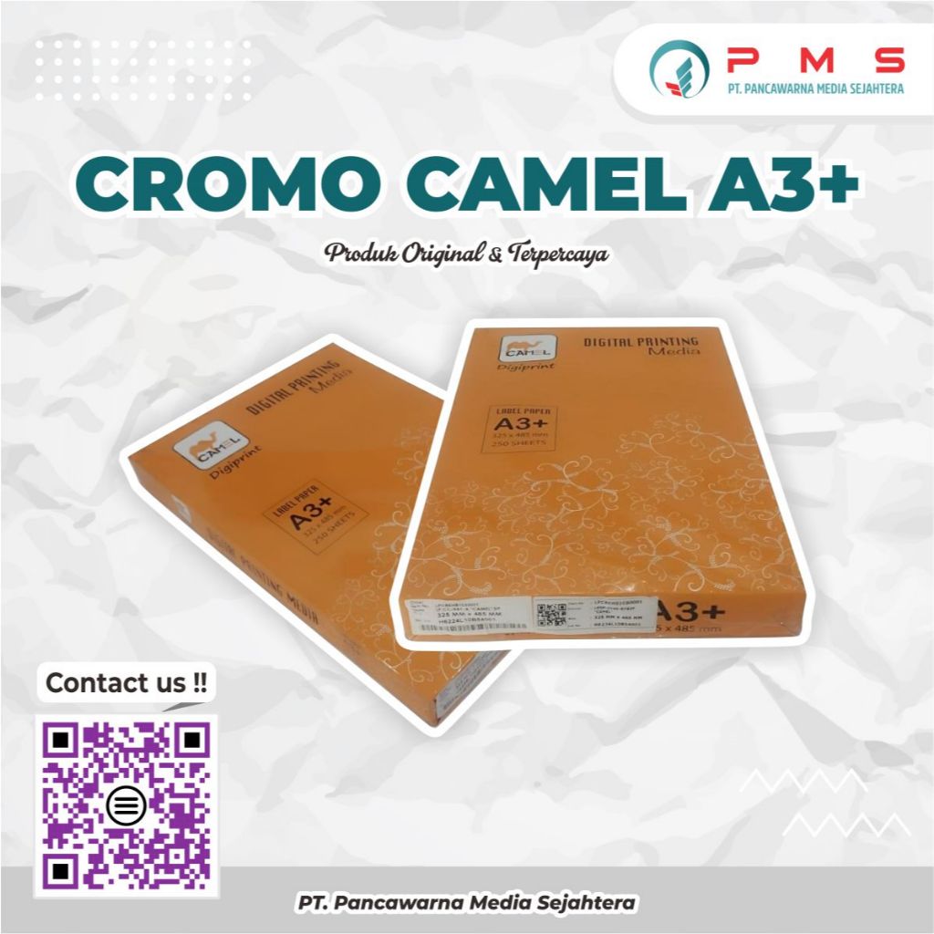 

Sticker Camel LASER A3+ Kromo / Cromo / Chromo / Bontax
