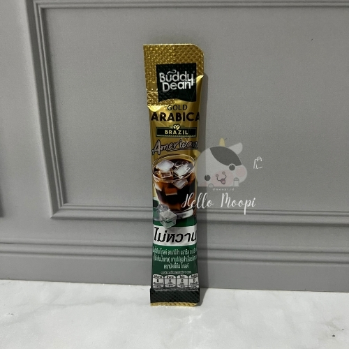

[SACHET] Buddy Dean Gold Arabica Brazil Americano No Sugar Added / Zero Sugar / Coffee Brazil / Kopi Brazil
