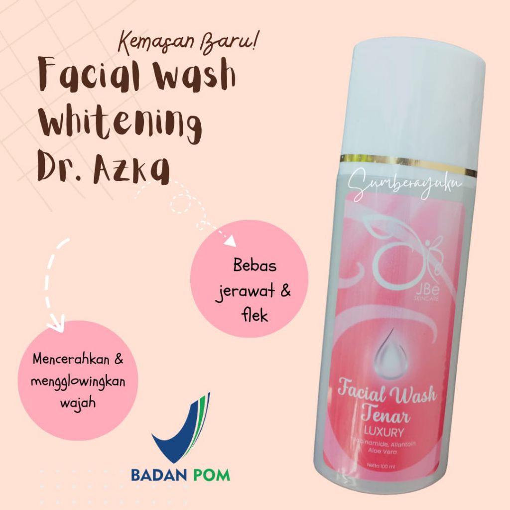 FACIAL WASH WHITENING EXPRESS DR. AZKA SKINCARE