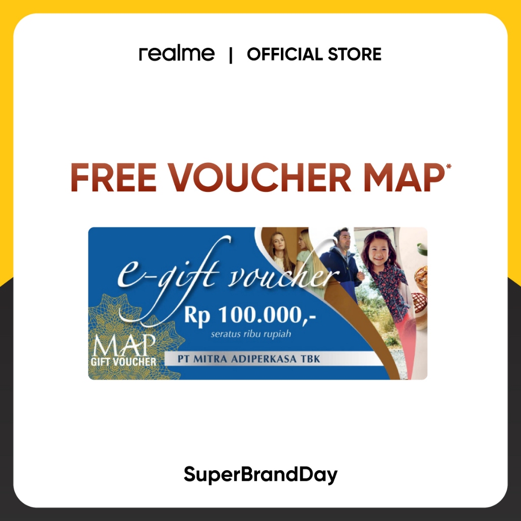 [Gift] Voucher MAP Rp100.000