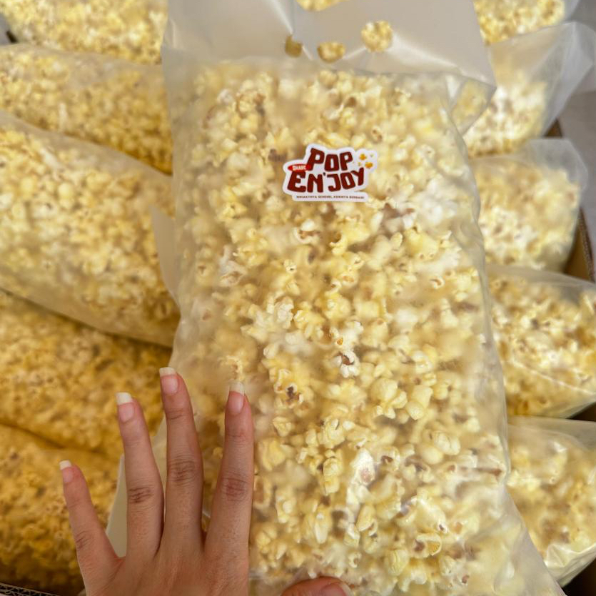 

BUTTER SEA SALT POPCORN - PopENjoy / Camilan Asin Butter Crispy Popkorn Jagung Sehat Premium