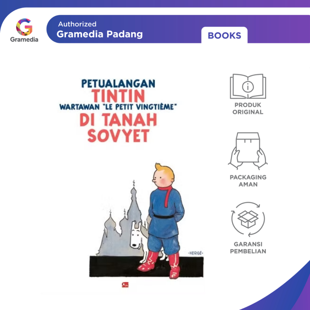 Gramedia Padang - Petualangan Tintin: Di Tanah Sovyet