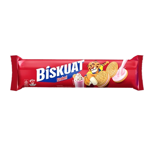 

BISKUAT BISKUIT SANWICH STROBERI 105 GR 7622202302909
