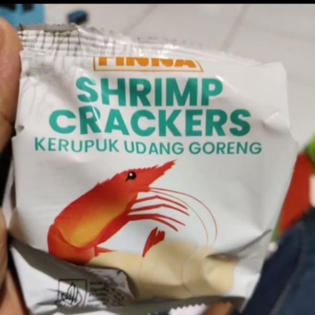 

Finna Shrimp Crackers/Finna Kerupuk Udang 1 pcs @10 gr
