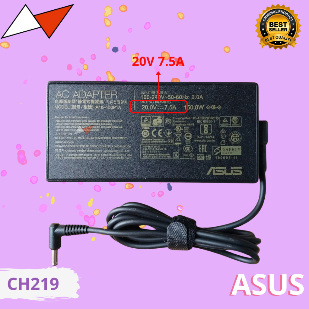 Adaptor Charger Laptop Asus TUF GAMING A17 FA706II A18-150P1A 150W
