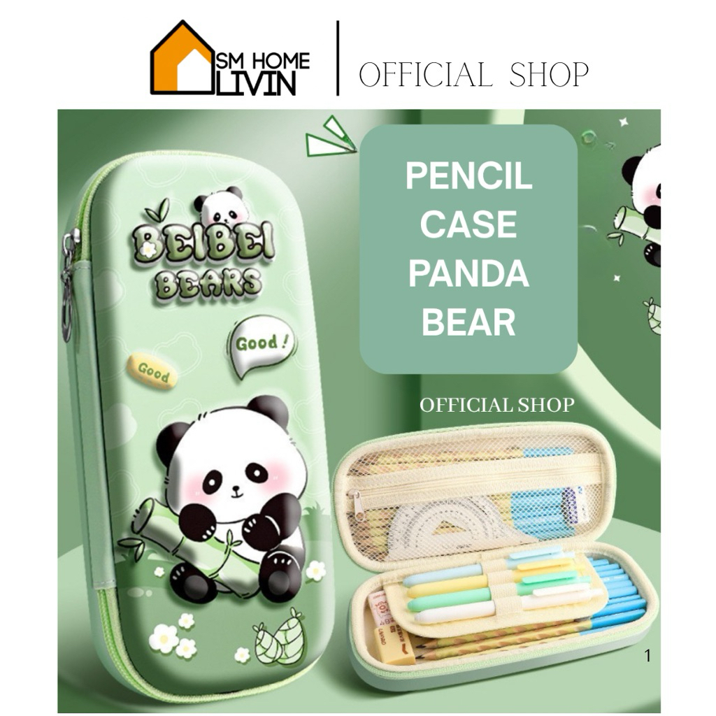 

SM HOME- KOTAK PENSIL 3D TIMBUL LAKI LAKI PANDA PEREMPUAN PREMIUM