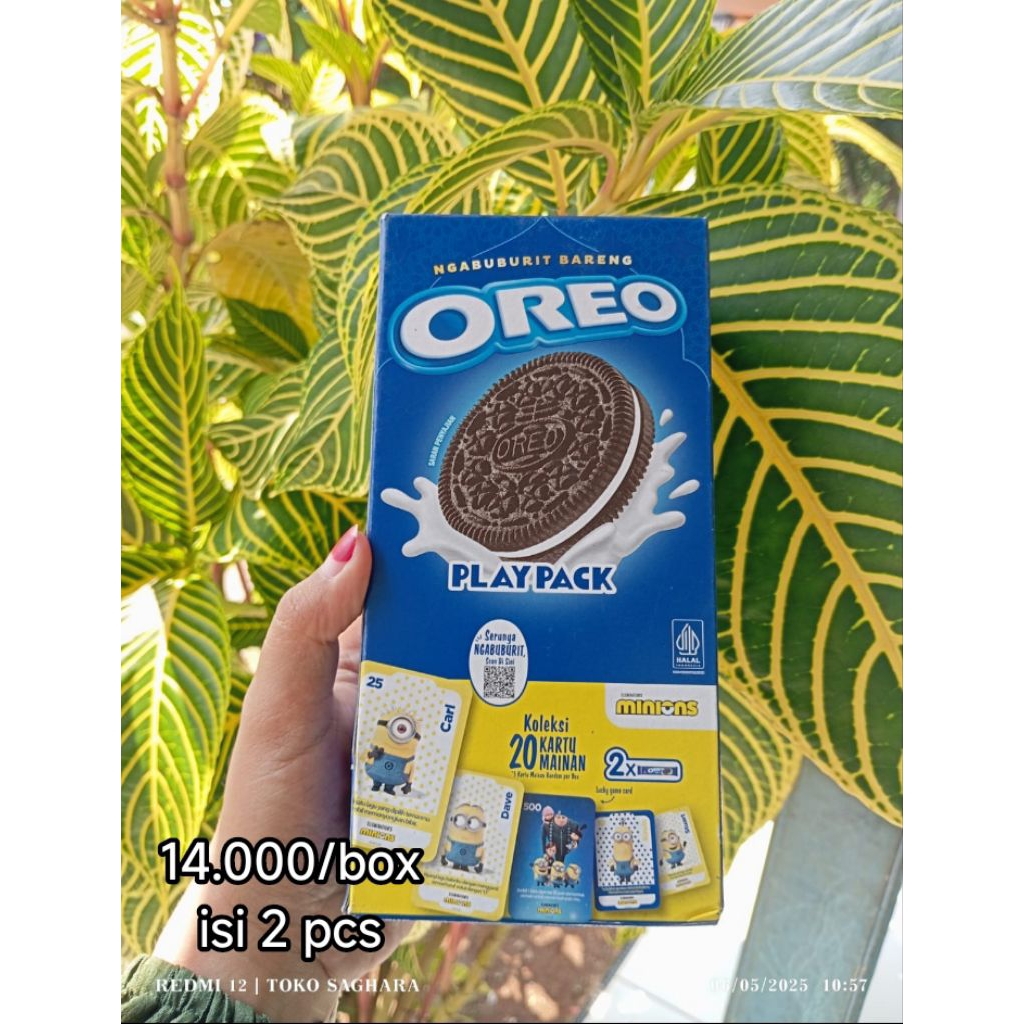 oreo playlack minions series