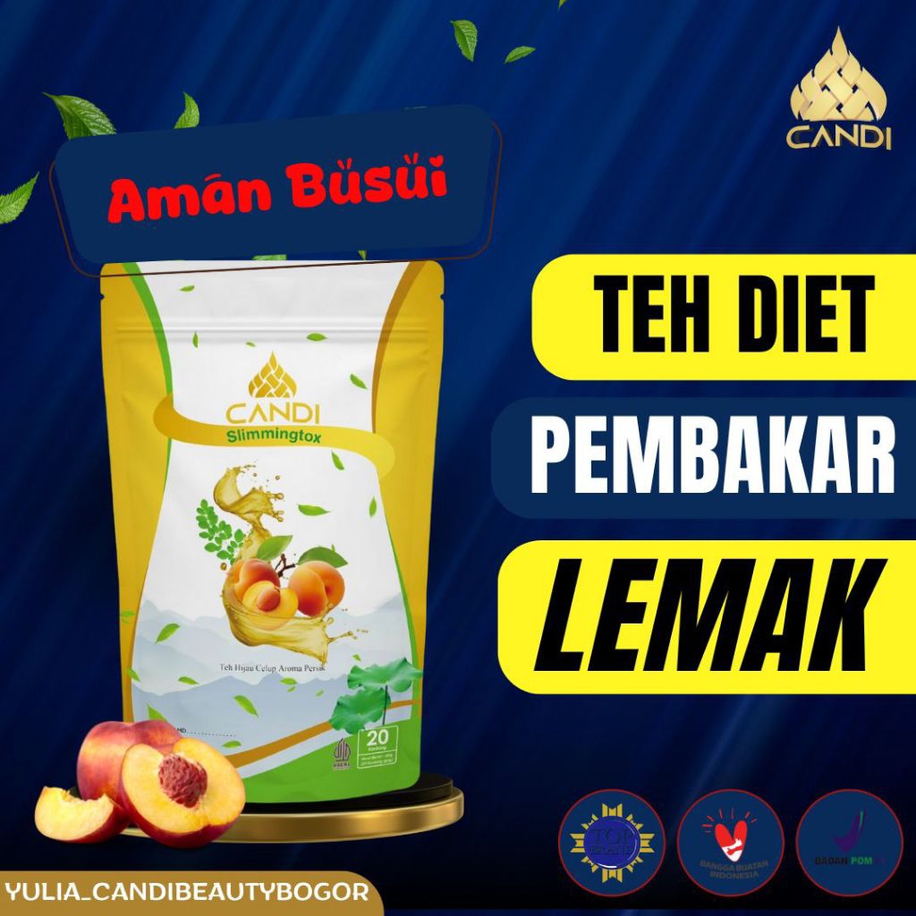 

CANDI TEH HIJAU teh diet melunturkan lemak melancarkan bab