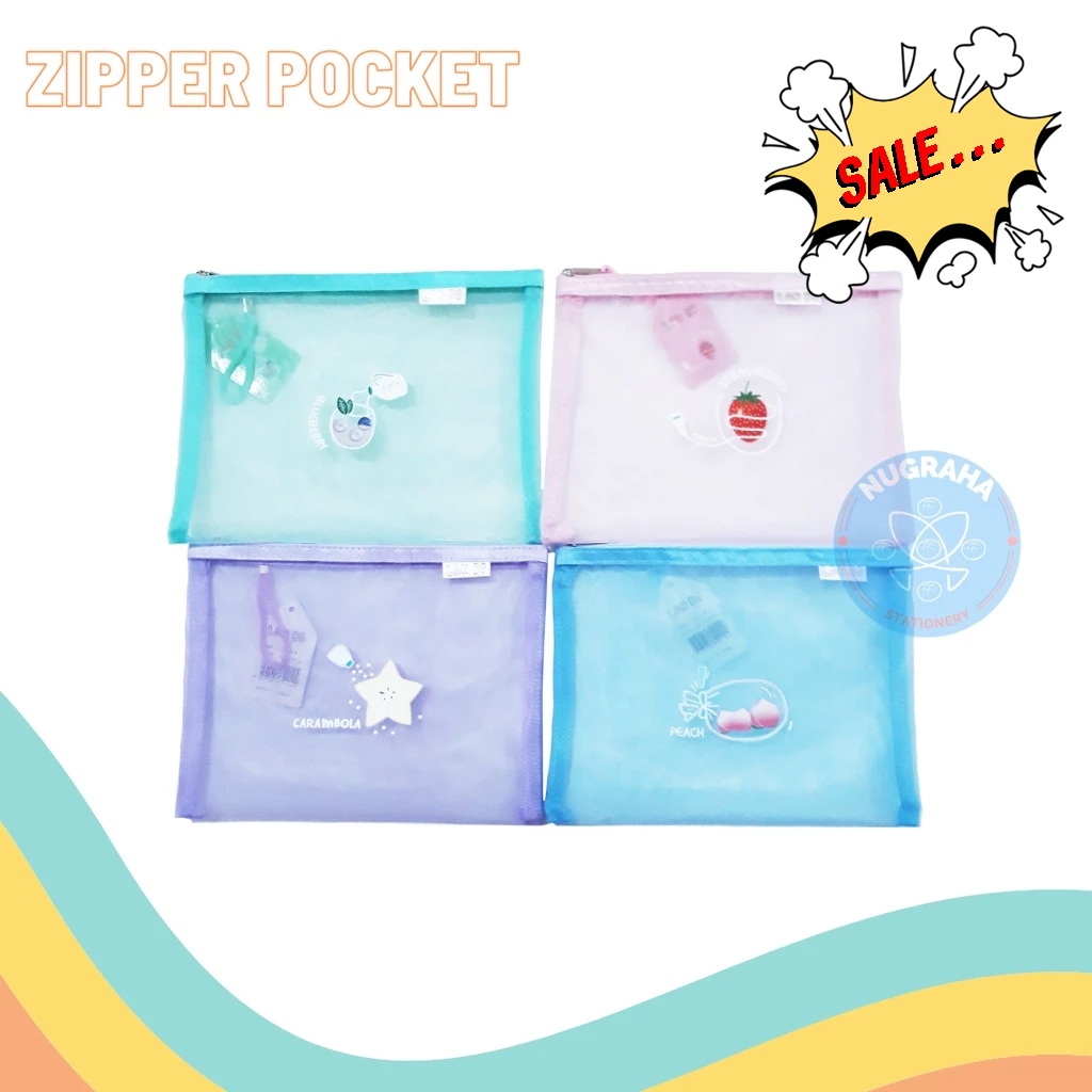 

SALE…!!! ZIPPER BAG A5 LB-2014 (1 PCS)