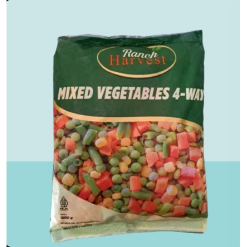 

MIXED VEGETABLES FROZEN MIXED SAYURAN POTONG BEKU 1 kg