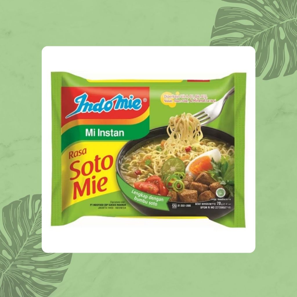 

Indomie Soto Mie Kuah 70g