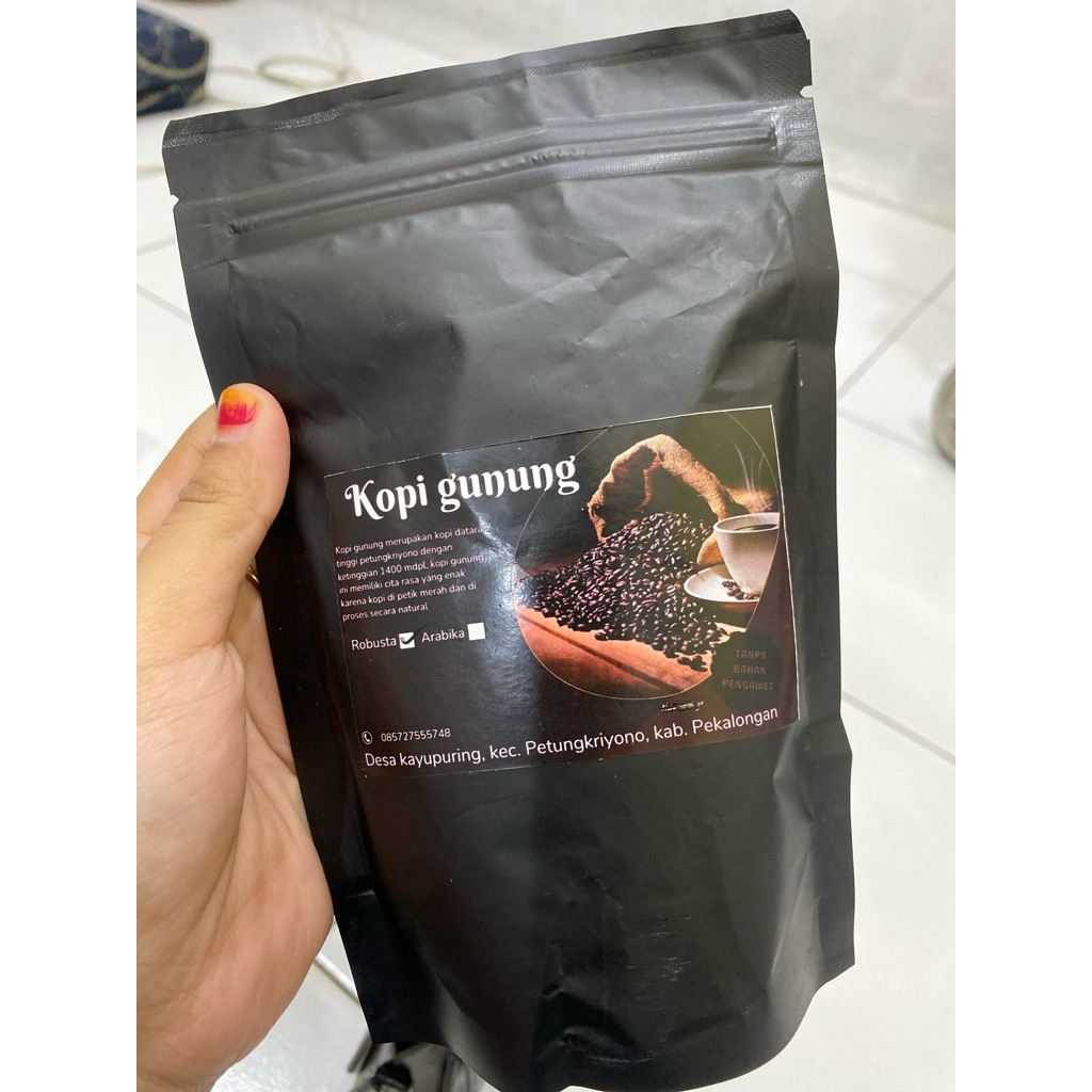 

PROMO KOPI ROBUSTA PREMIUM/ KOPI GUNUNG PREMIUM