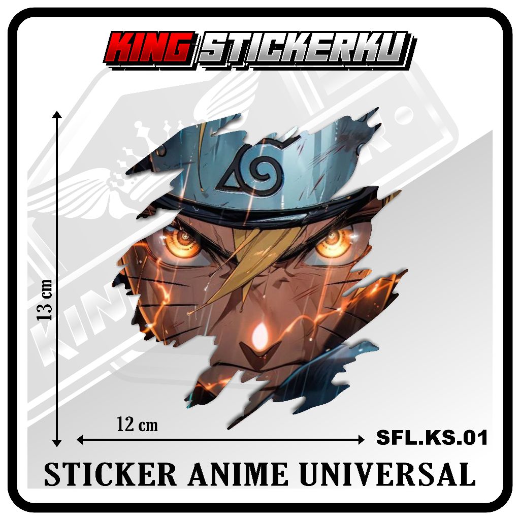 

STICKER VINYL Naruto Anime Stickers Decal Camper STICKER VINYL PRINT KS.01