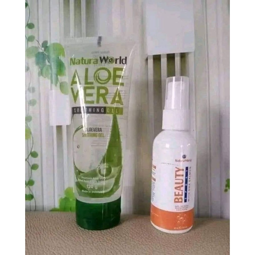 Natura Aloevera & Natura Beauty Spray ORI