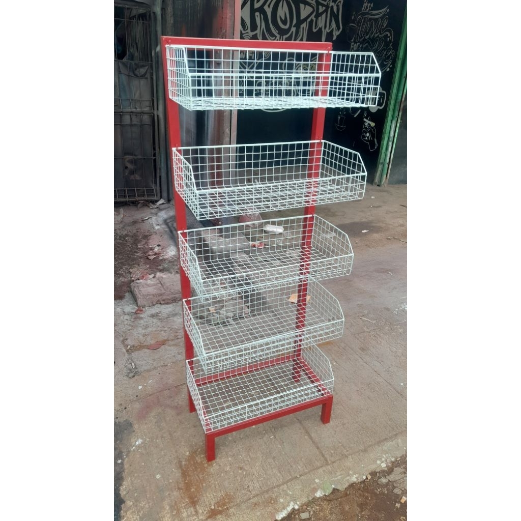 RAK CIKI 5 SUSUN UKURAN BESAR TERMURAH