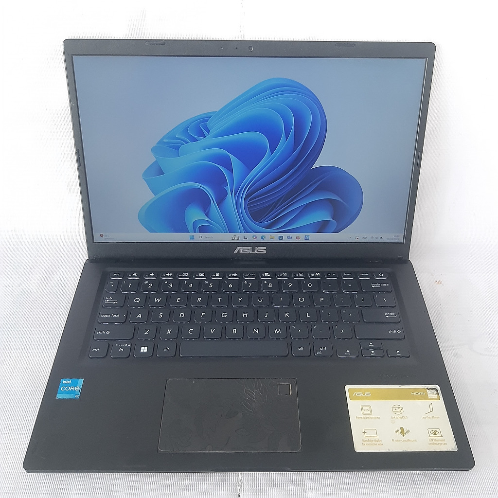 ASUS VIVOBOOK A1400E CORE I3-1115G4 RAM 4GB SSD 256GB KEY BACKLIGHT