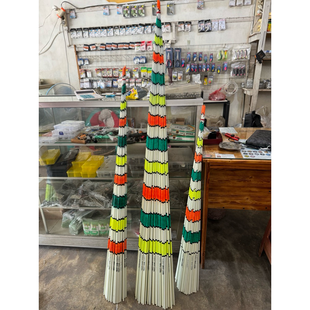 BLANK / STIK FIBER WARNA-WARNI SPEK UDANG