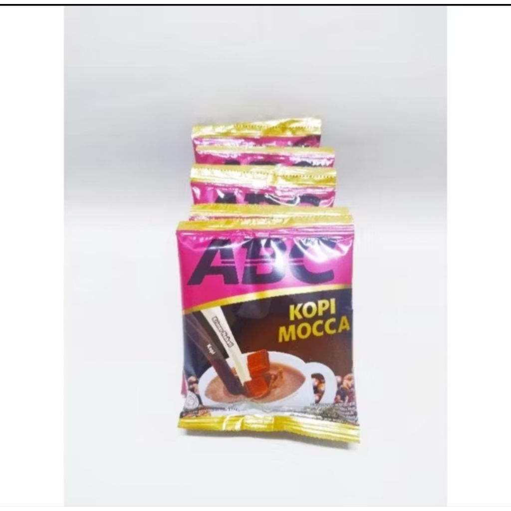 

KOPI ABC MOCCA 1 RENCENG ISI 10 SACHET