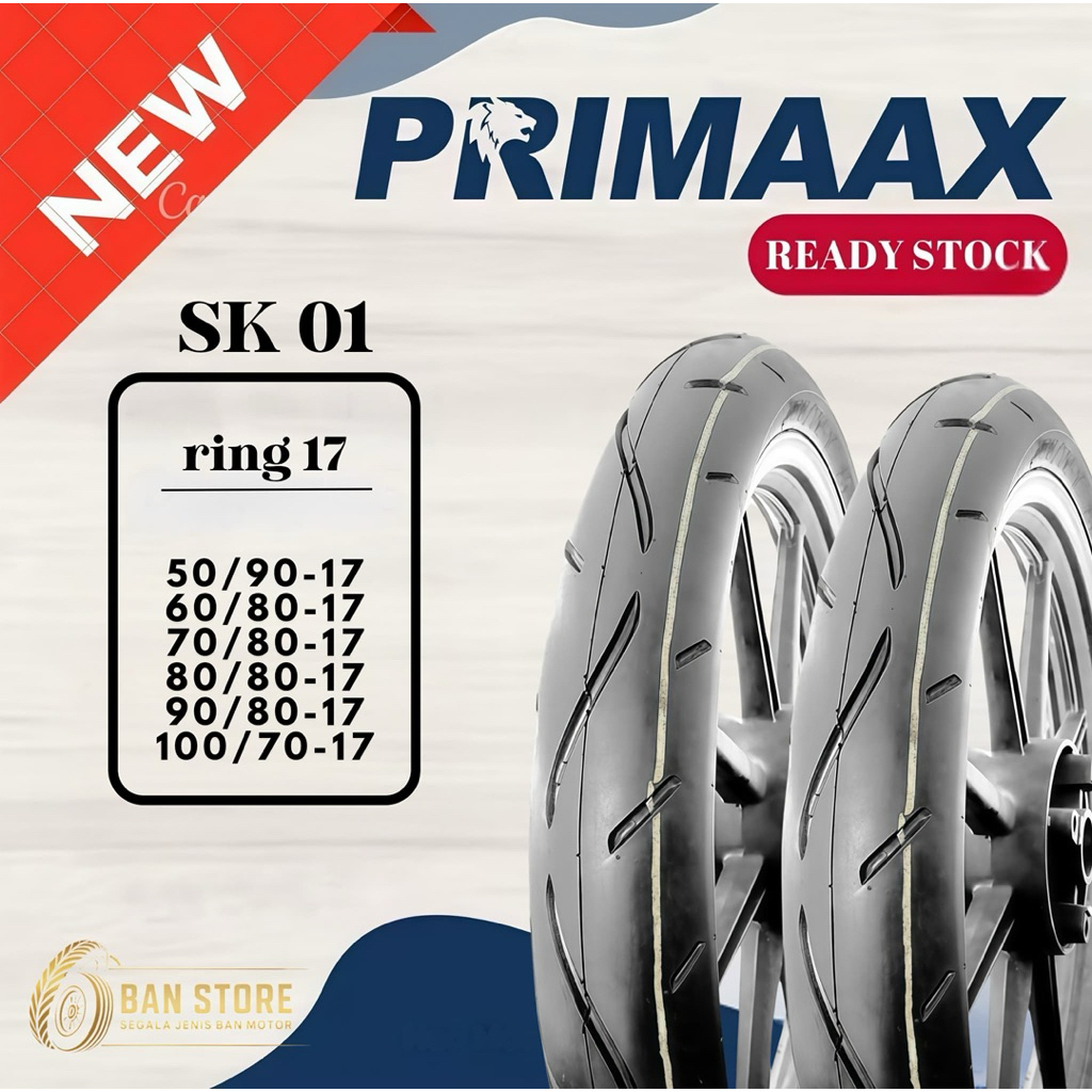 Ban primax SK01 ring17 tubetype