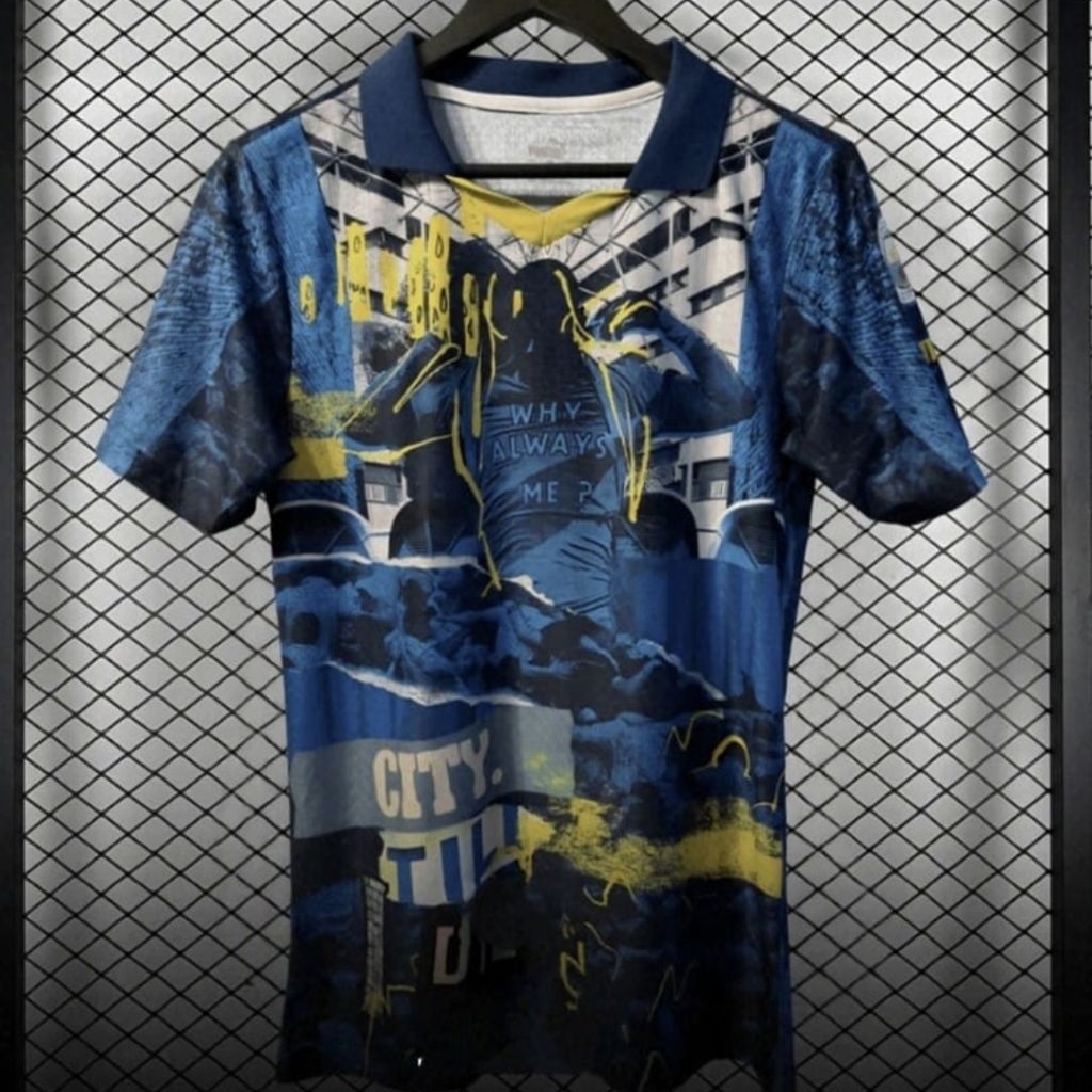 JERSEY SEPAK BOLA SPESIAL MAN CITY 202/26 FANS ISSUE GRADE ORI