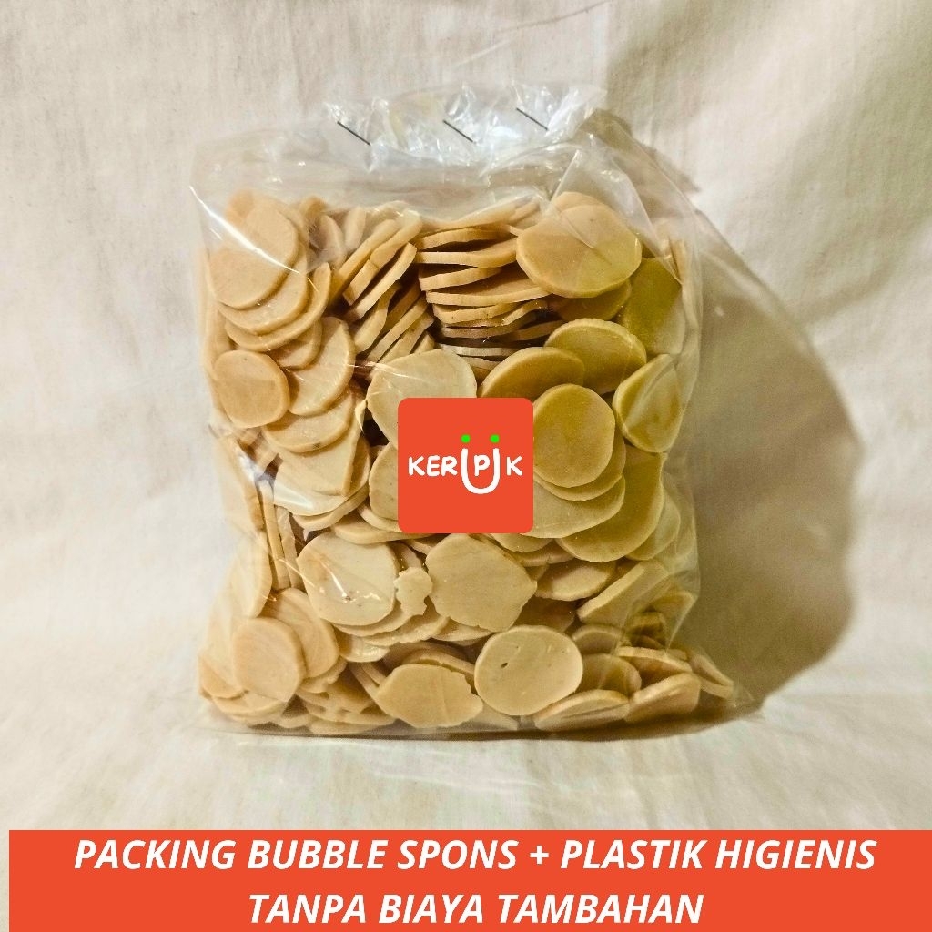 

Kerupuk Kemplang Siluk Khas Palembang Mentah Kemasan 1kg