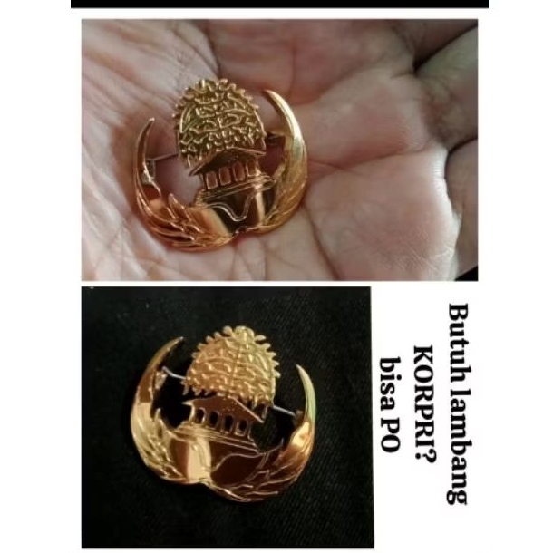 PIN KORPRI, bros korpri krum emas