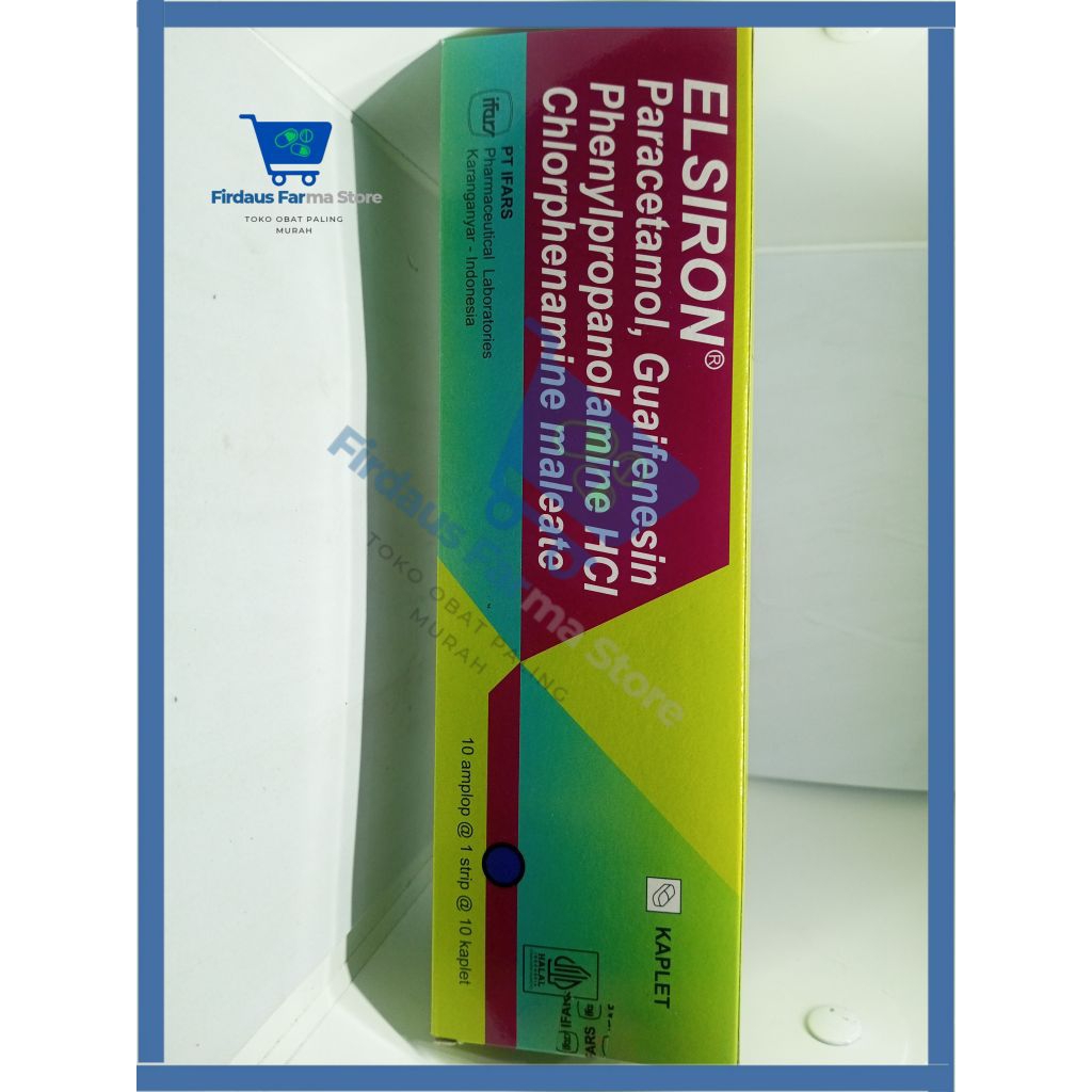 Elsiron 10 Kaplet Per strip